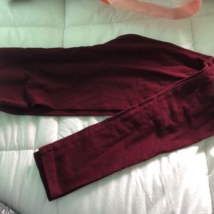 High waisted leggings